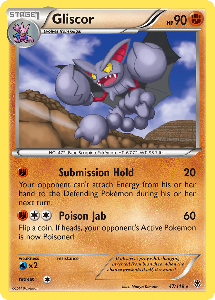 Gliscor (47/119) [XY: Phantom Forces] | Exor Games Truro