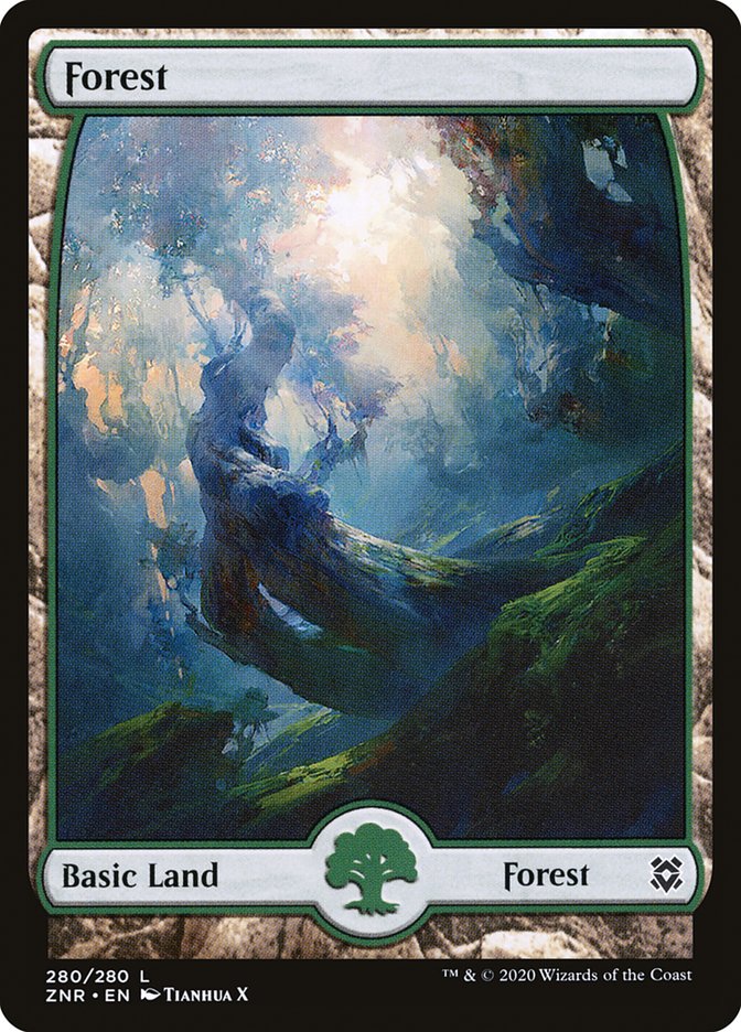 Forest (280) [Zendikar Rising] | Exor Games Truro