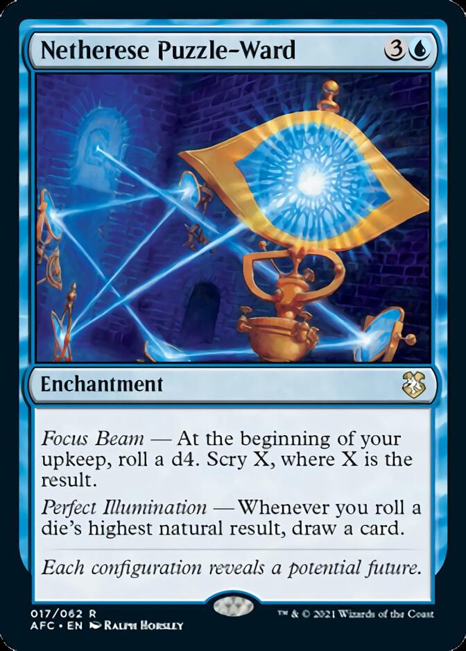 Netherese Puzzle-Ward [Dungeons & Dragons: Adventures in the Forgotten Realms Commander] | Exor Games Truro