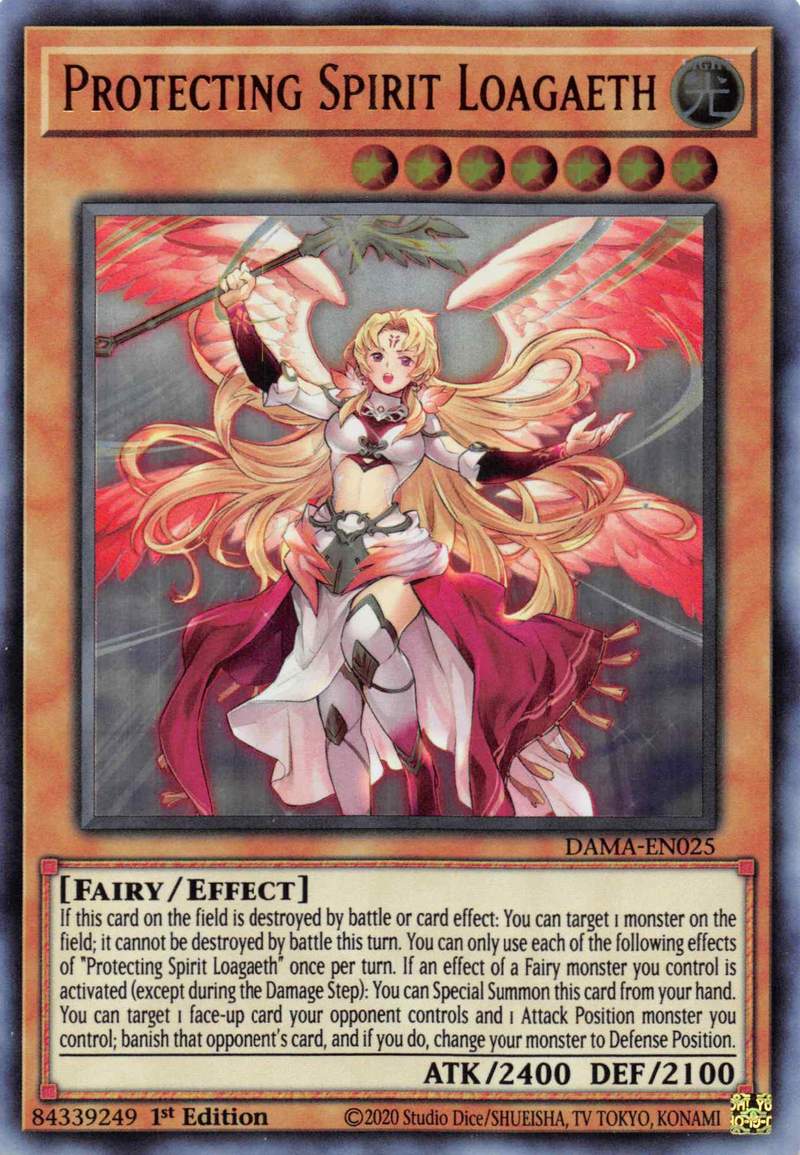 Protecting Spirit Loagaeth [DAMA-EN025] Starlight Rare | Exor Games Truro