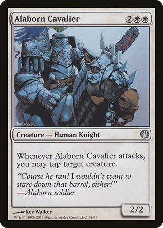 Alaborn Cavalier [Duel Decks: Knights vs. Dragons] | Exor Games Truro