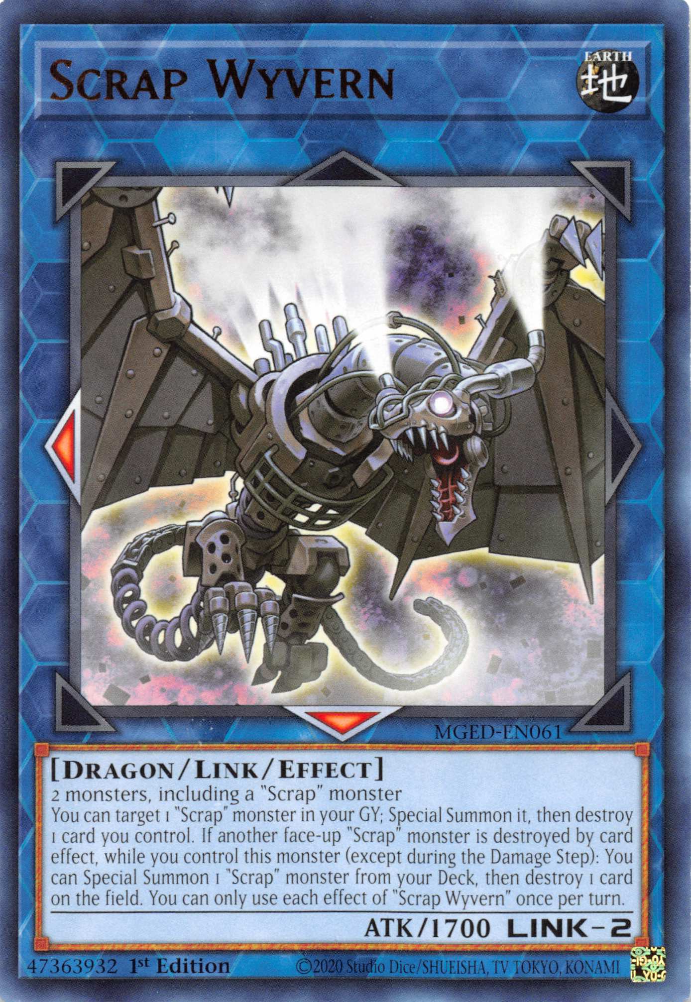 Scrap Wyvern [MGED-EN061] Rare | Exor Games Truro