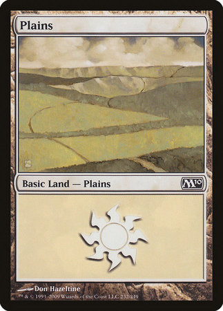 Plains (232) [Magic 2010] | Exor Games Truro