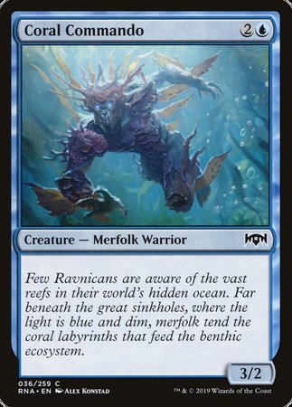Coral Commando [Ravnica Allegiance] | Exor Games Truro