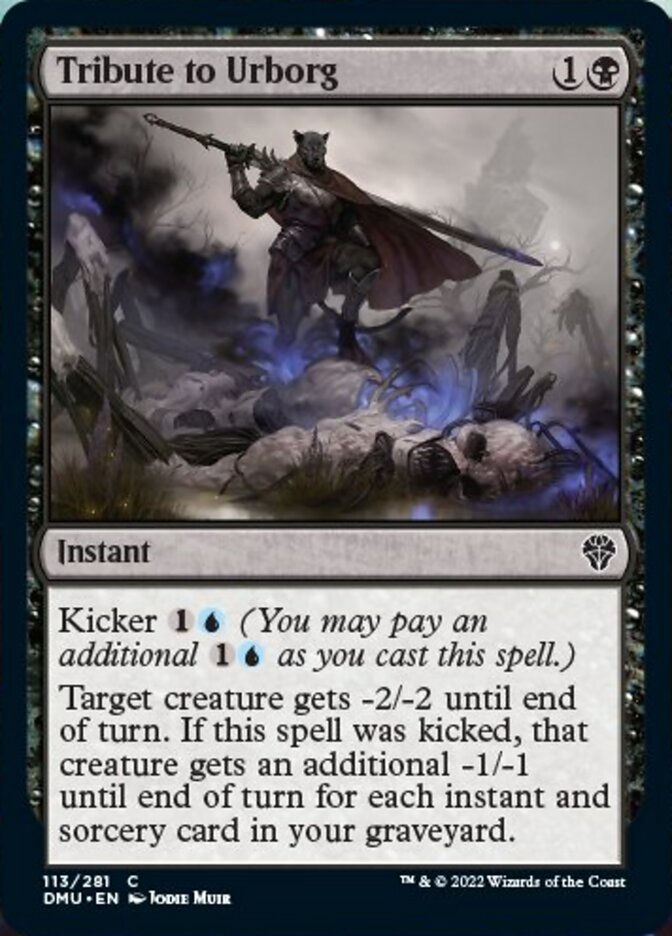 Tribute to Urborg [Dominaria United] | Exor Games Truro