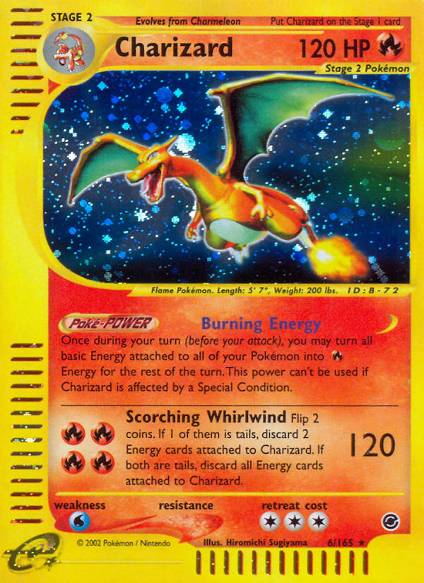 Charizard (6/165) [Expedition: Base Set] | Exor Games Truro