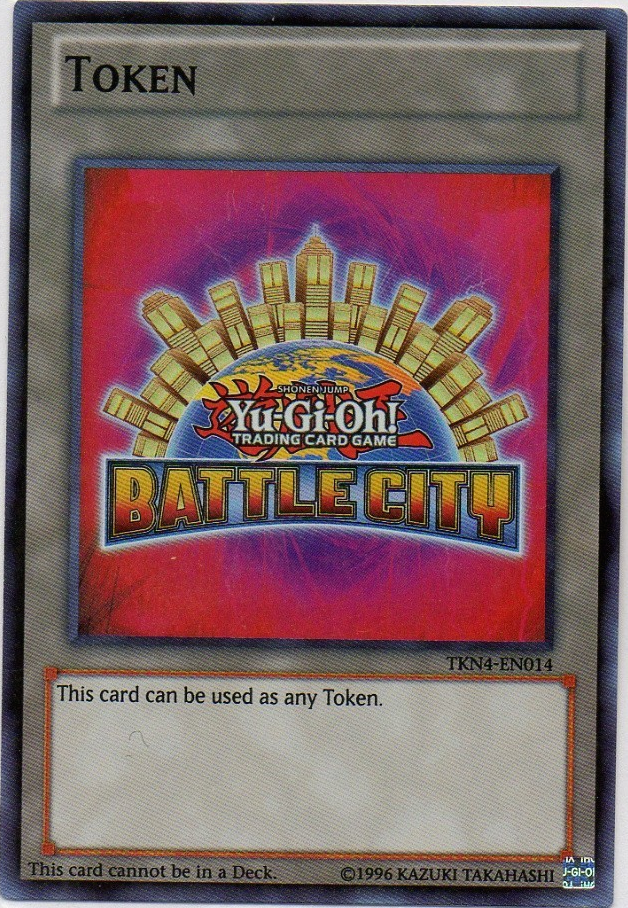 Yu-Gi-Oh! Battle City Token [TKN4-EN014] Super Rare | Exor Games Truro