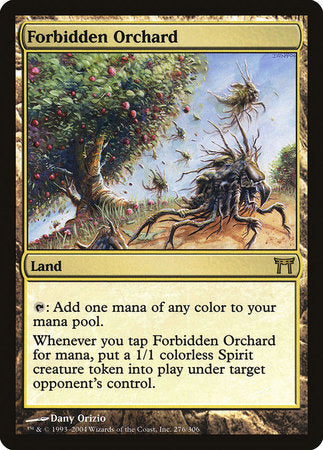 Forbidden Orchard [Champions of Kamigawa] | Exor Games Truro