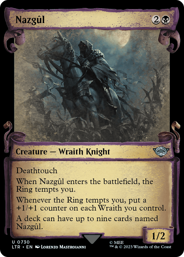 Nazgul (0730) [The Lord of the Rings: Tales of Middle-Earth Showcase Scrolls] | Exor Games Truro