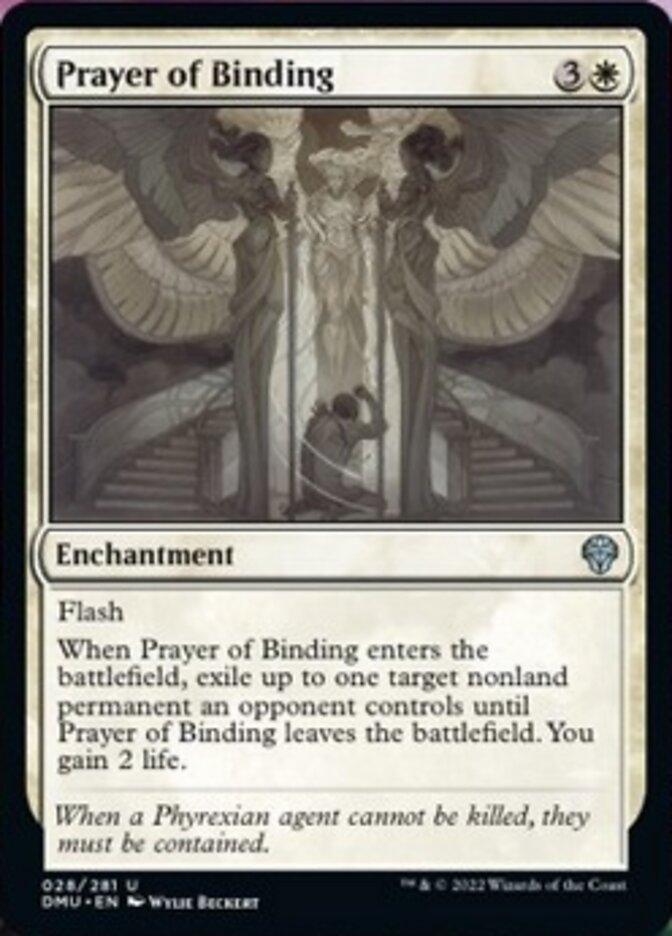 Prayer of Binding [Dominaria United] | Exor Games Truro