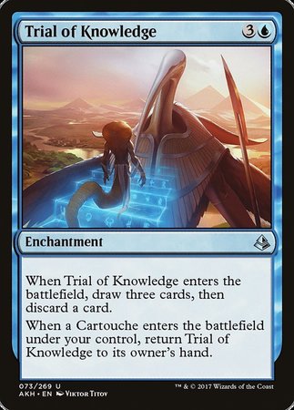 Trial of Knowledge [Amonkhet] | Exor Games Truro