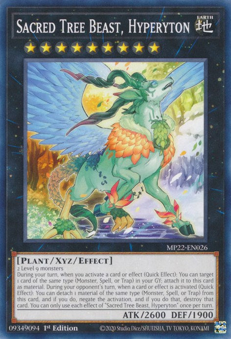 Sacred Tree Beast, Hyperyton [MP22-EN026] Common | Exor Games Truro