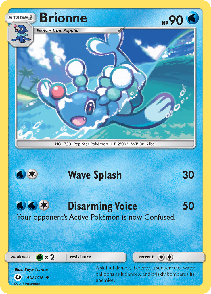 Brionne (40/149) [Sun & Moon: Base Set] | Exor Games Truro