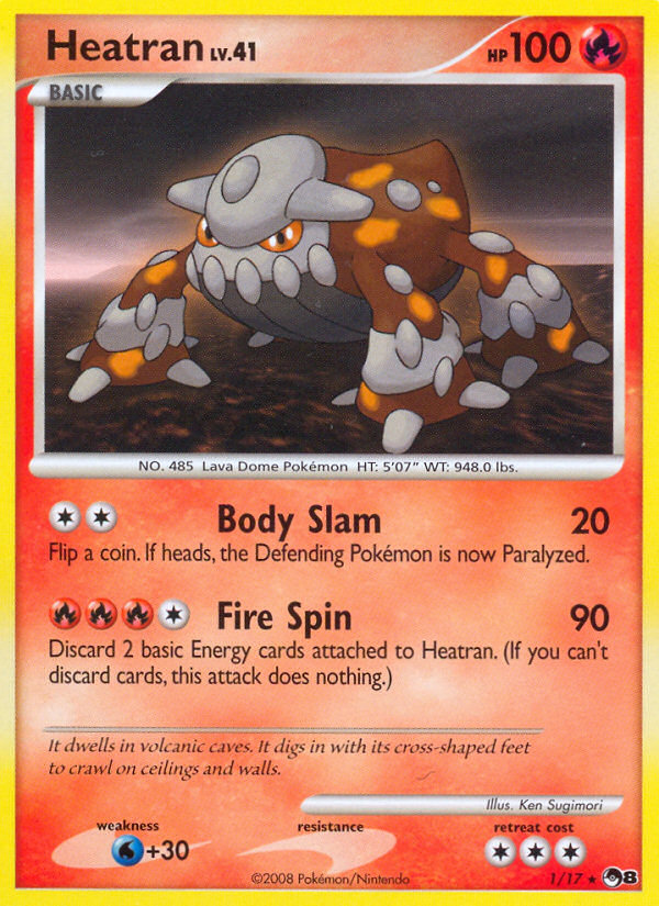 Heatran (1/17) [POP Series 8] | Exor Games Truro