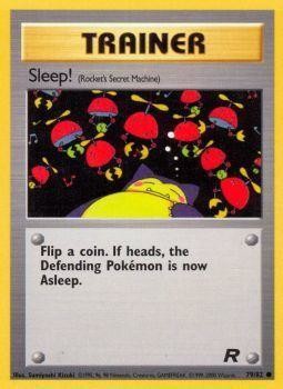 Sleep! (79/82) [Team Rocket Unlimited] | Exor Games Truro