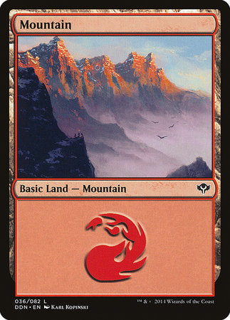 Mountain (36) [Duel Decks: Speed vs. Cunning] | Exor Games Truro