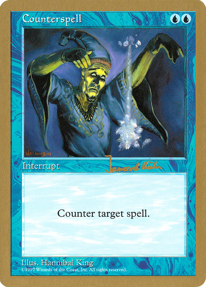 Counterspell (Janosch Kuhn) [World Championship Decks 1997] | Exor Games Truro