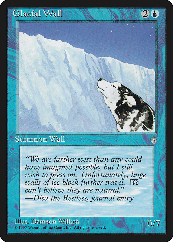 Glacial Wall [Ice Age] | Exor Games Truro