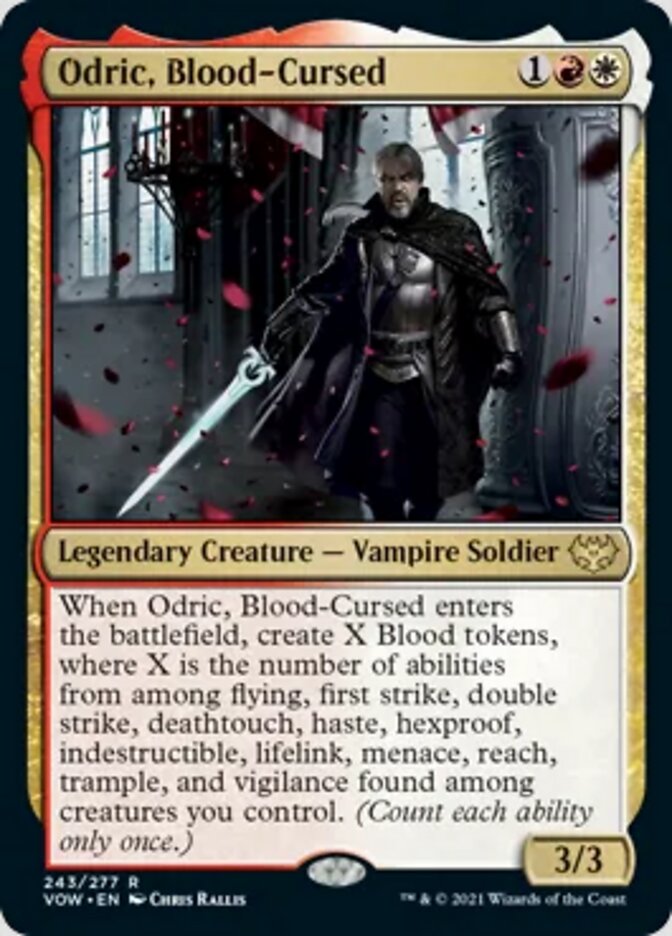 Odric, Blood-Cursed [Innistrad: Crimson Vow] | Exor Games Truro