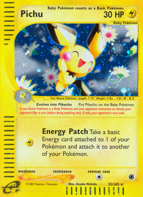 Pichu (22/165) [Expedition: Base Set] | Exor Games Truro