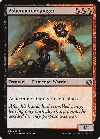 Ashenmoor Gouger [Modern Masters 2015] | Exor Games Truro