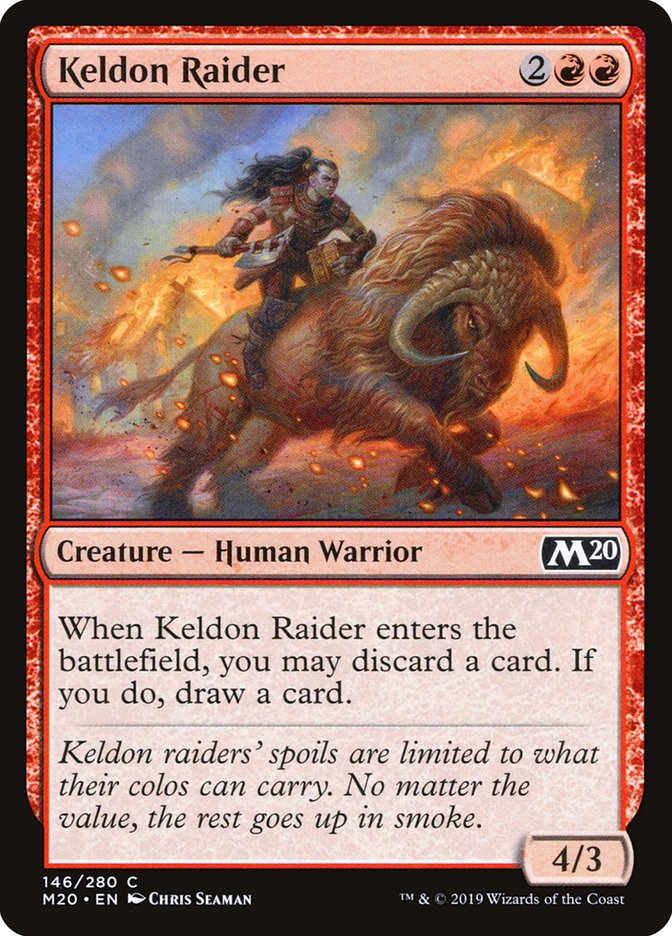 Keldon Raider [Core Set 2020] | Exor Games Truro