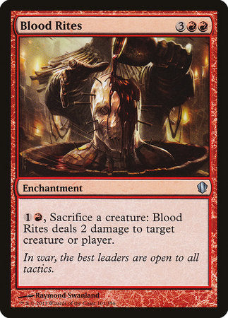 Blood Rites [Commander 2013] | Exor Games Truro