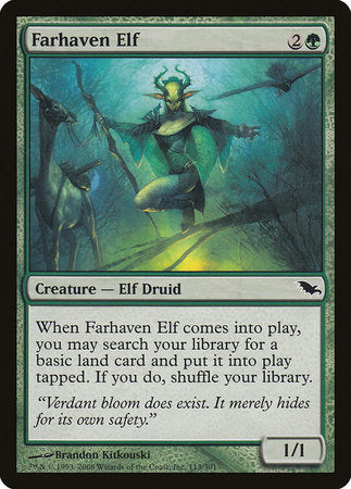 Farhaven Elf [Shadowmoor] | Exor Games Truro