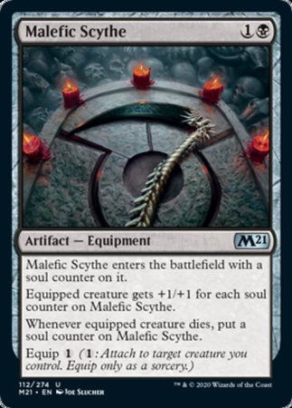 Malefic Scythe [Core Set 2021] | Exor Games Truro