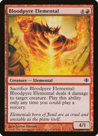 Bloodpyre Elemental [Shards of Alara] | Exor Games Truro