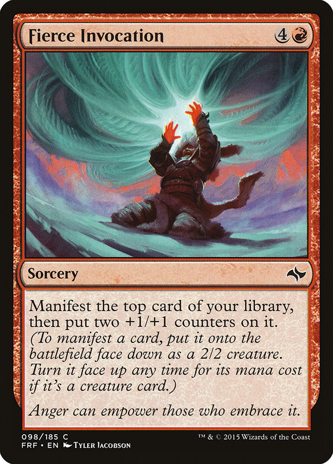 Fierce Invocation [Fate Reforged] | Exor Games Truro