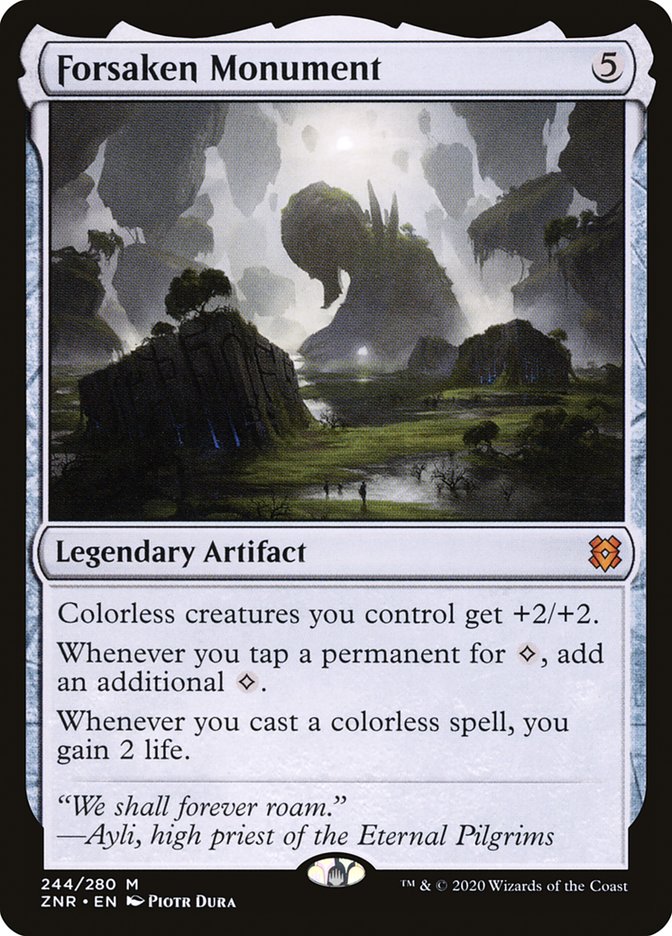 Forsaken Monument [Zendikar Rising] | Exor Games Truro