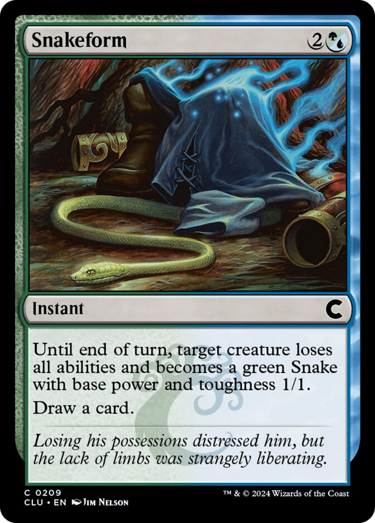 Snakeform [Ravnica: Clue Edition] | Exor Games Truro