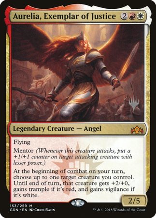 Aurelia, Exemplar of Justice [Guilds of Ravnica Promos] | Exor Games Truro