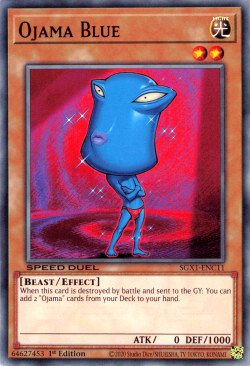 Ojama Blue [SGX1-ENC11] Common | Exor Games Truro