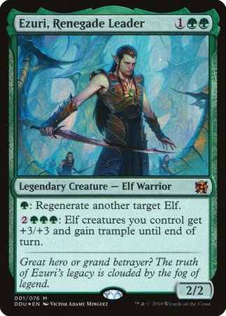 Ezuri, Renegade Leader [Duel Decks: Elves vs. Inventors] | Exor Games Truro