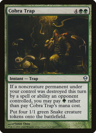 Cobra Trap [Zendikar] | Exor Games Truro