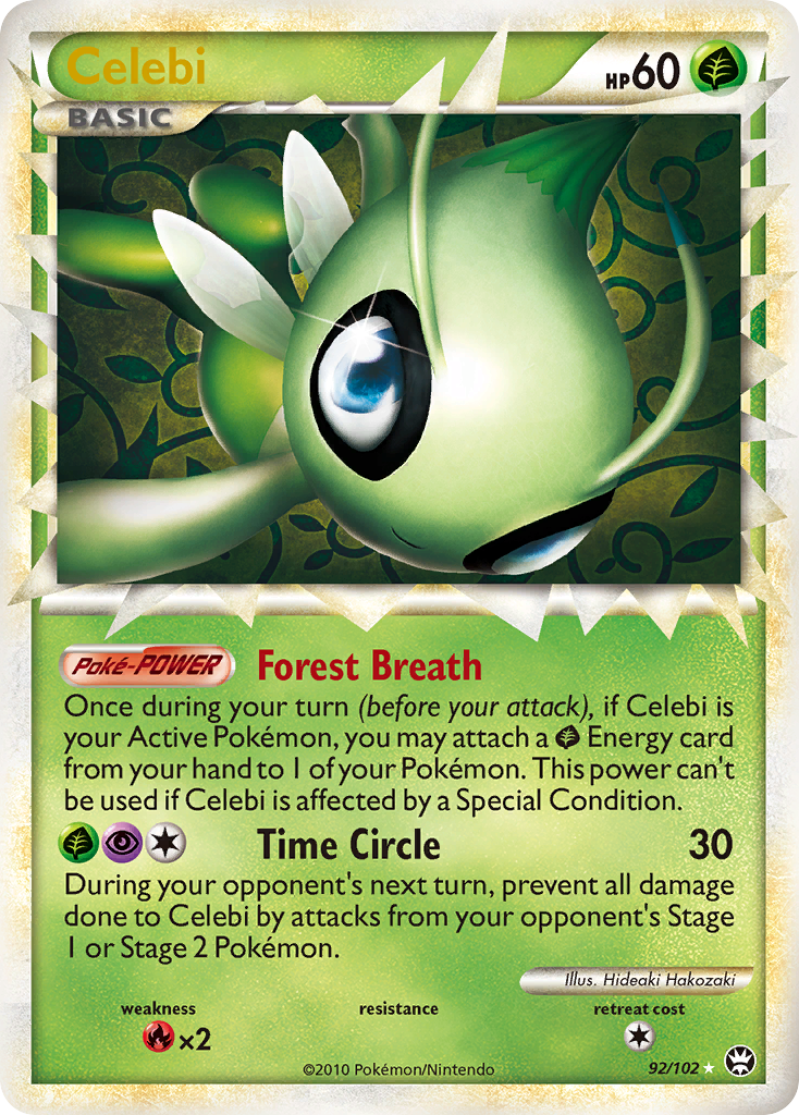 Celebi (92/102) [HeartGold & SoulSilver: Triumphant] | Exor Games Truro