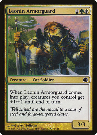 Leonin Armorguard [Alara Reborn] | Exor Games Truro