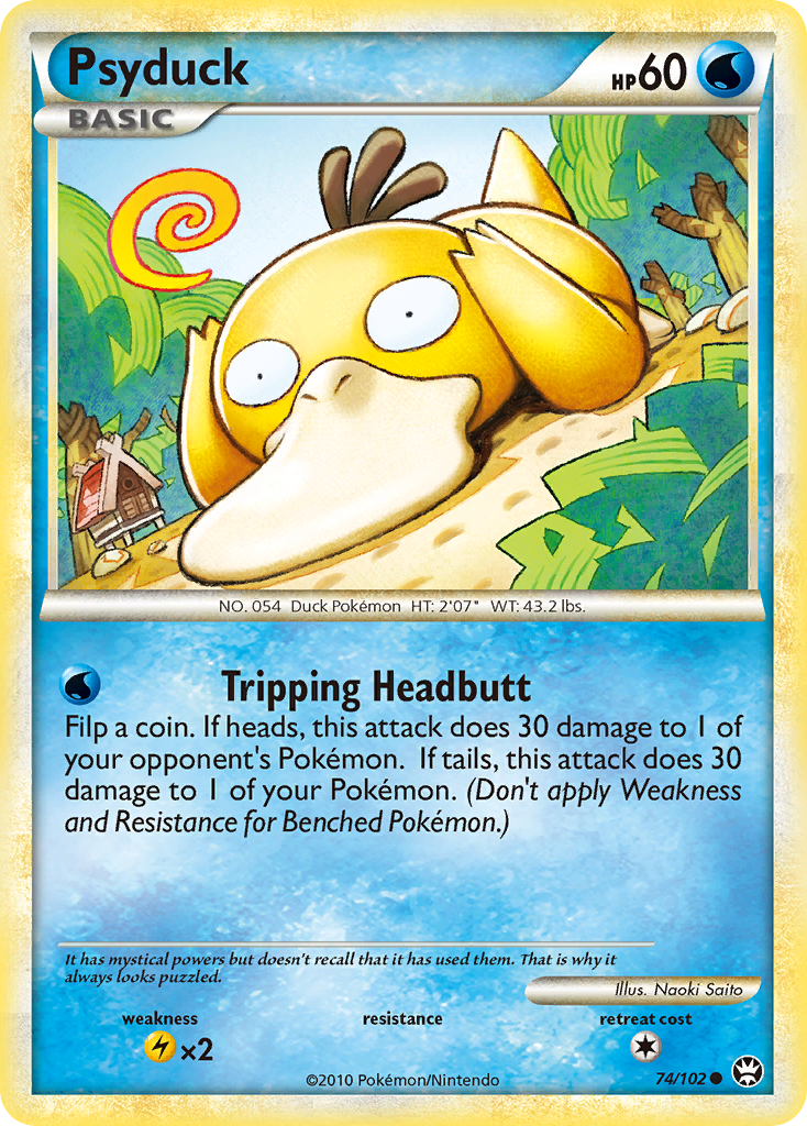 Psyduck (74/102) [HeartGold & SoulSilver: Triumphant] | Exor Games Truro