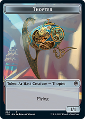 Elephant // Thopter Double-Sided Token [Starter Commander Decks] | Exor Games Truro