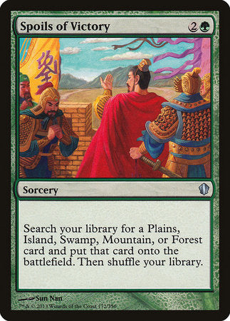 Spoils of Victory [Commander 2013] | Exor Games Truro
