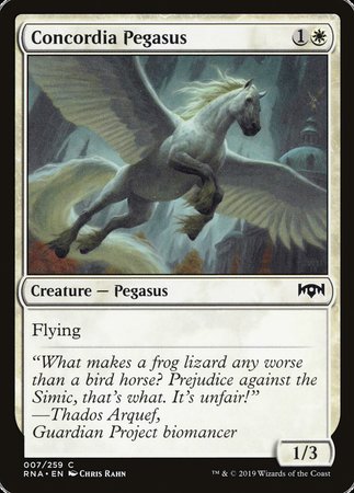 Concordia Pegasus [Ravnica Allegiance] | Exor Games Truro