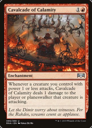 Cavalcade of Calamity [Ravnica Allegiance] | Exor Games Truro