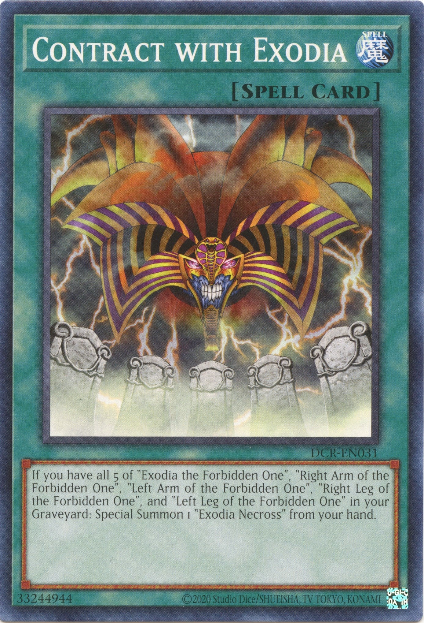 Contract with Exodia (25th Anniversary) [DCR-EN031] Common | Exor Games Truro