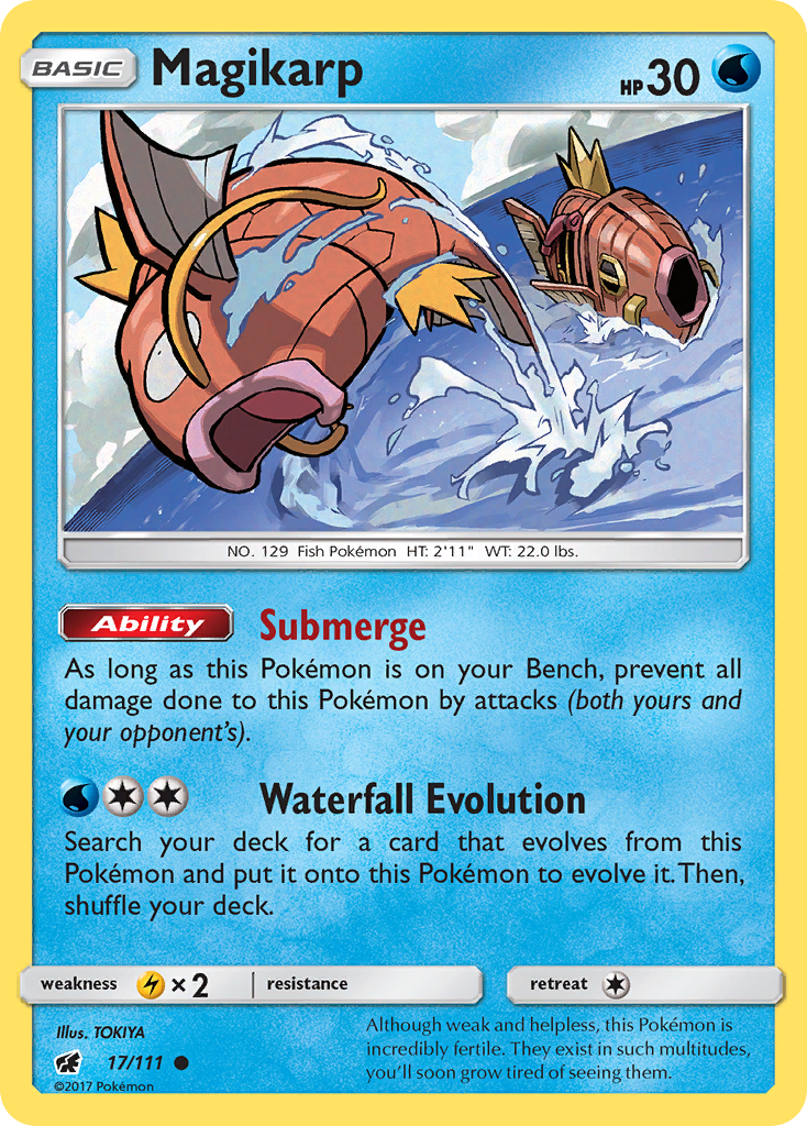 Magikarp (17/111) [Sun & Moon: Crimson Invasion] | Exor Games Truro