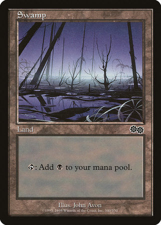 Swamp (340) [Urza's Saga] | Exor Games Truro