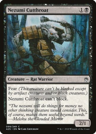 Nezumi Cutthroat [Masters 25] | Exor Games Truro