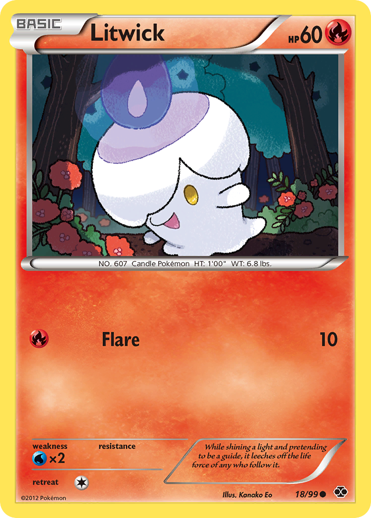 Litwick (18/99) [Black & White: Next Destinies] | Exor Games Truro