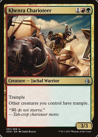 Khenra Charioteer [Amonkhet] | Exor Games Truro